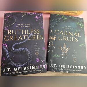 Black and Purple Snake Design Binder